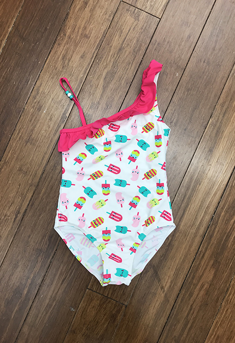 Girl's One Piece Swimwear