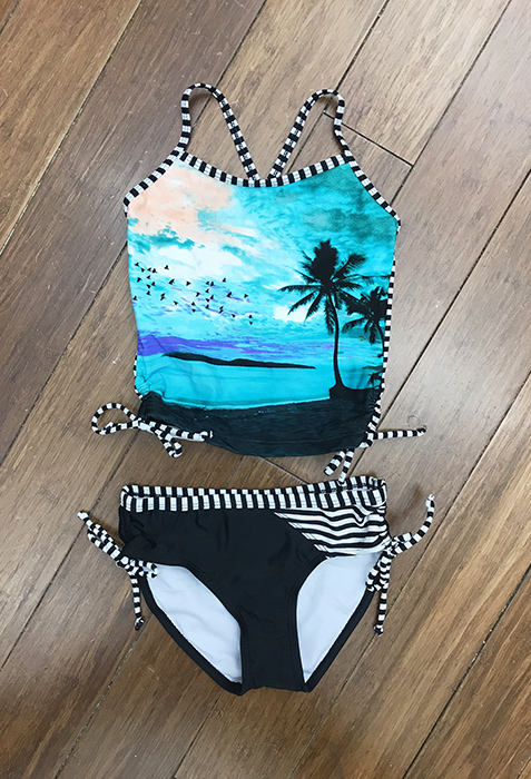 Girl's Two Pieces Swimwear