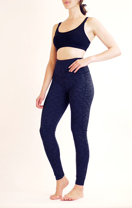 Spacedye HW Legging with Mesh Full Length